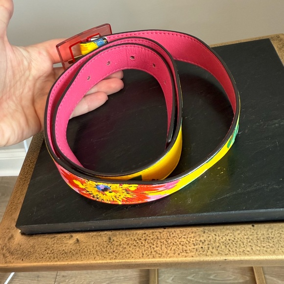 Kate Spade Reversible Printed Trouser Belt - Picture 8 of 12